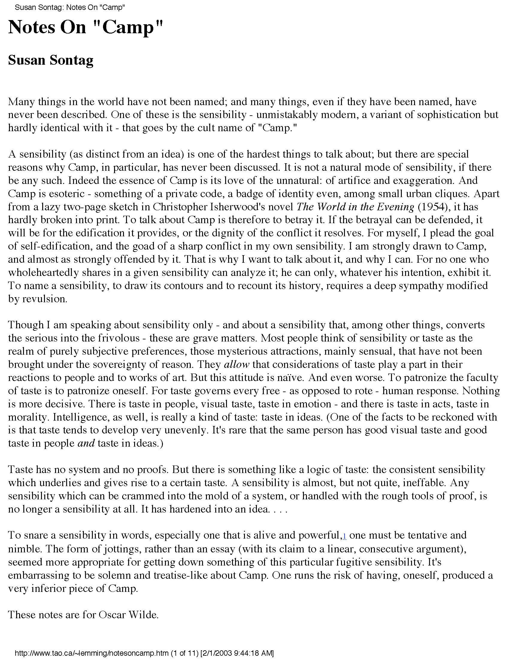 Critical Theory in Visual Arts