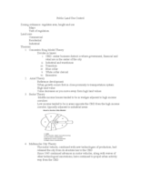 Notes days 29,1 and 6