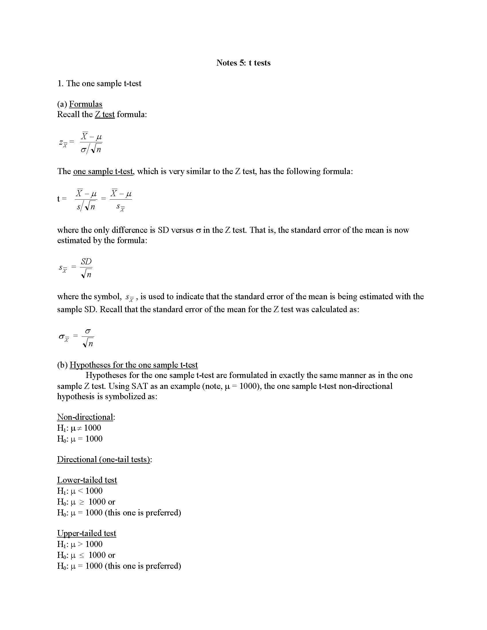 Educational Statistics