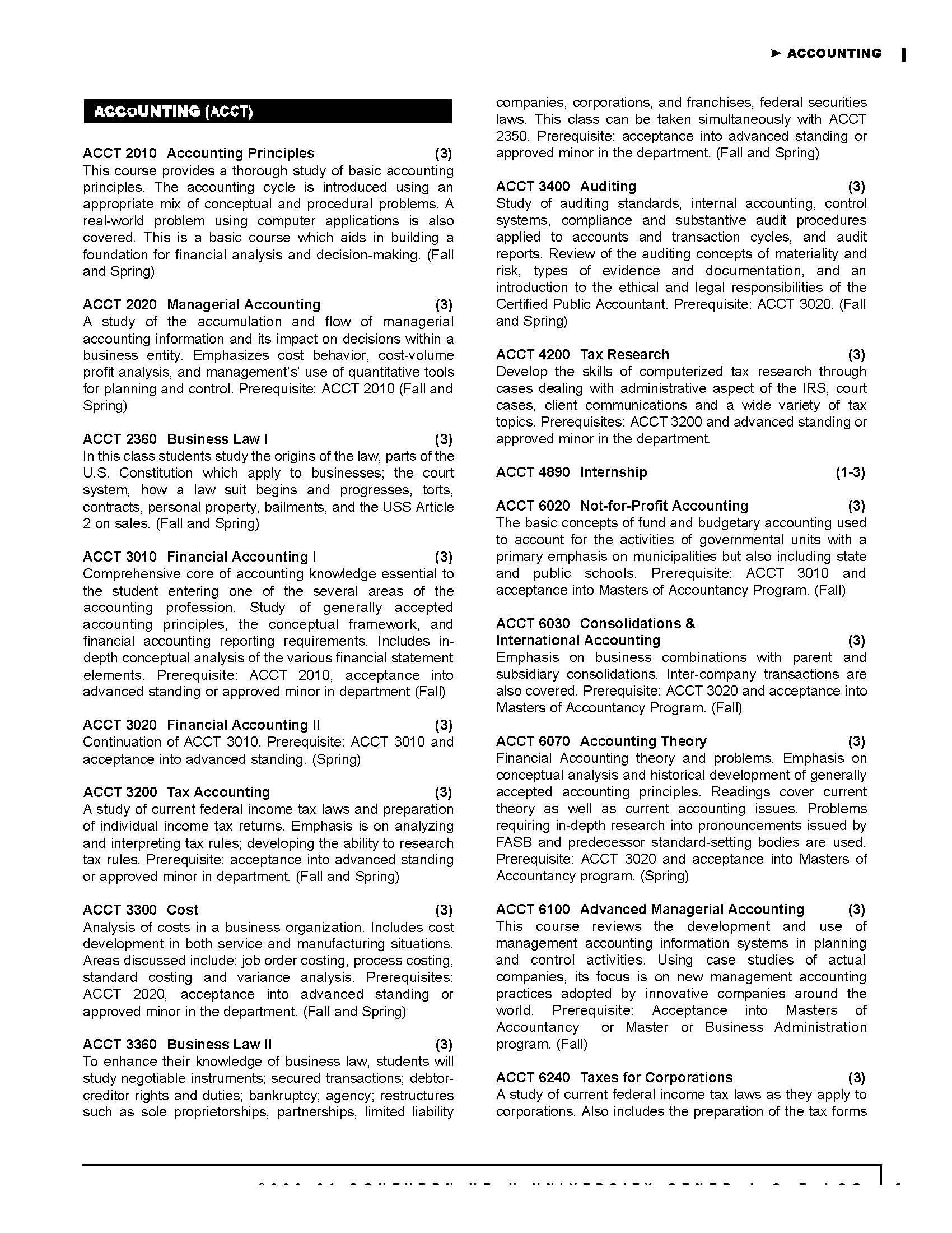 Accounting Principles