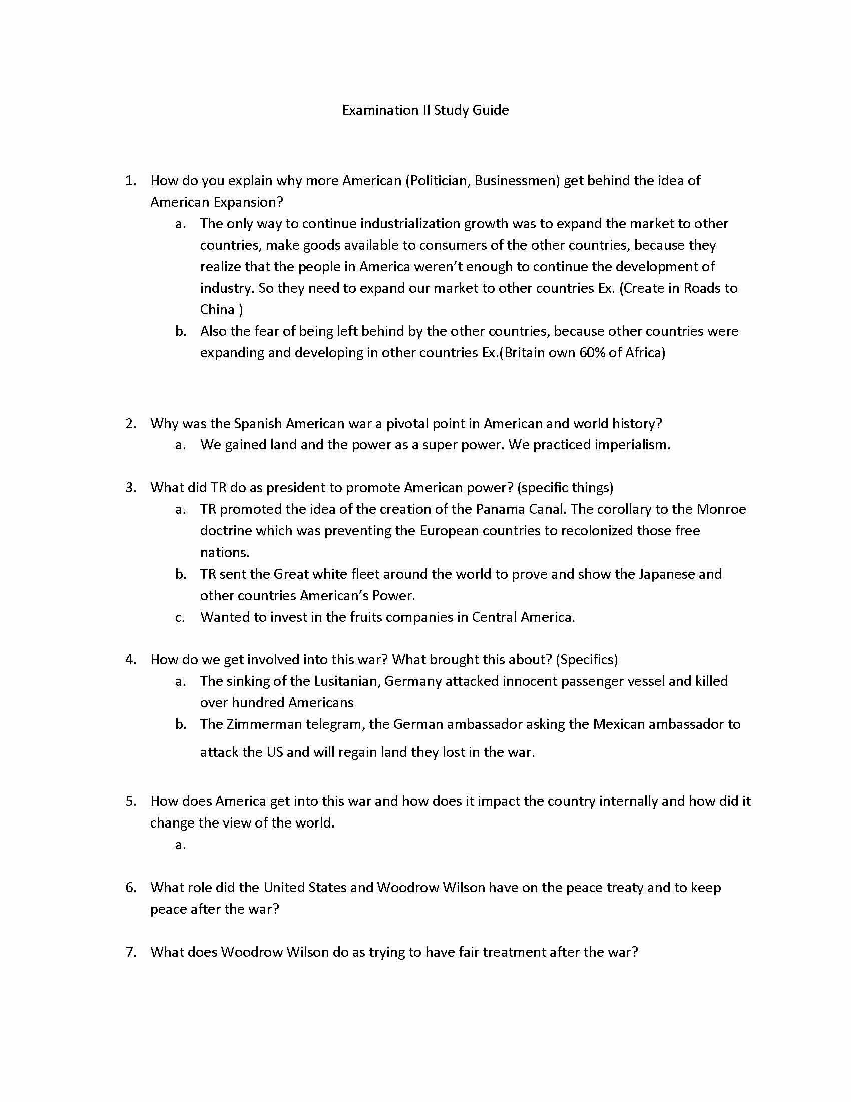 U.S. History Since 1865