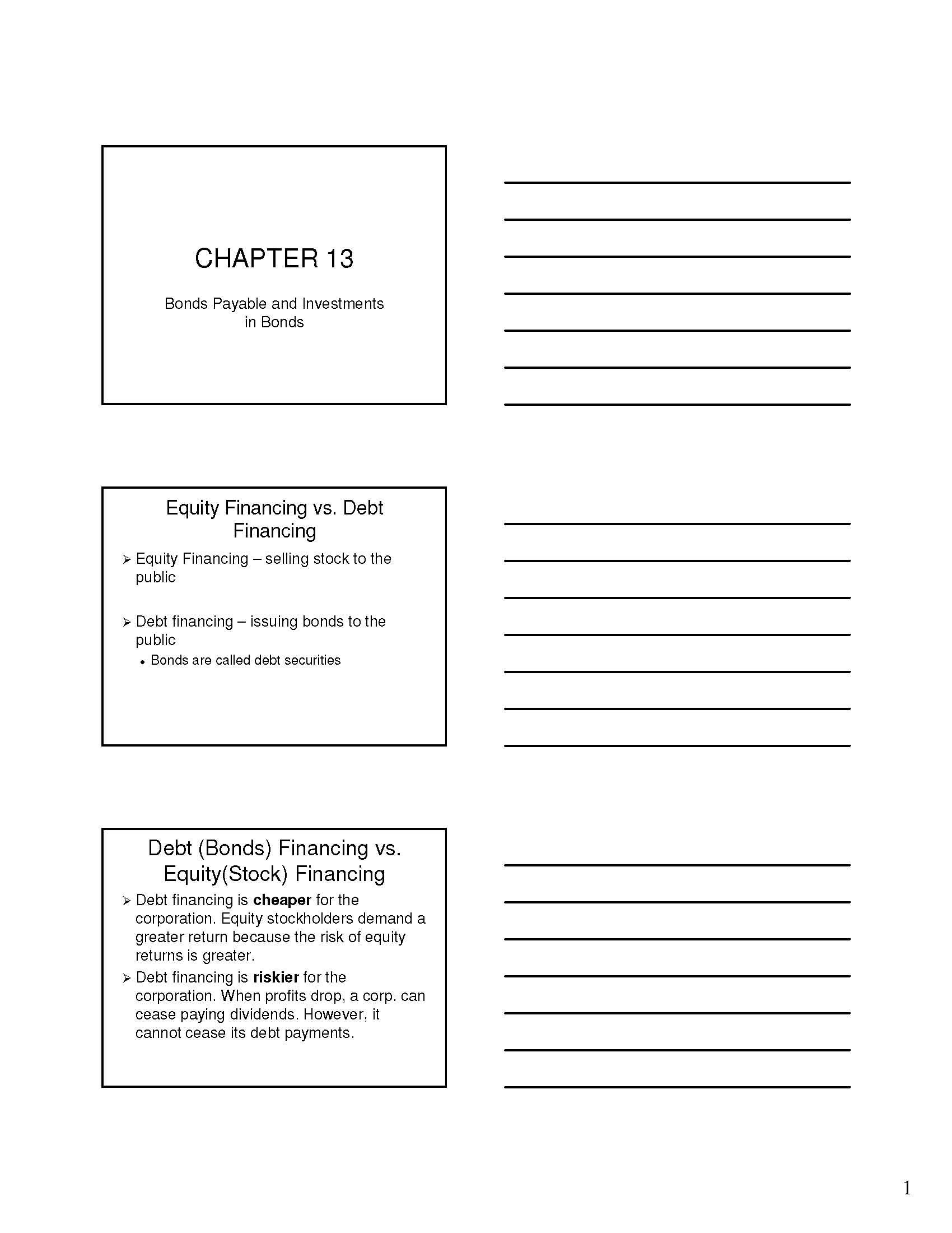 Principles of Accounting II