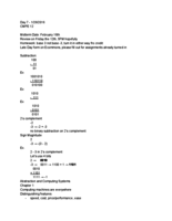 Week 4 CMPE 12 Notes