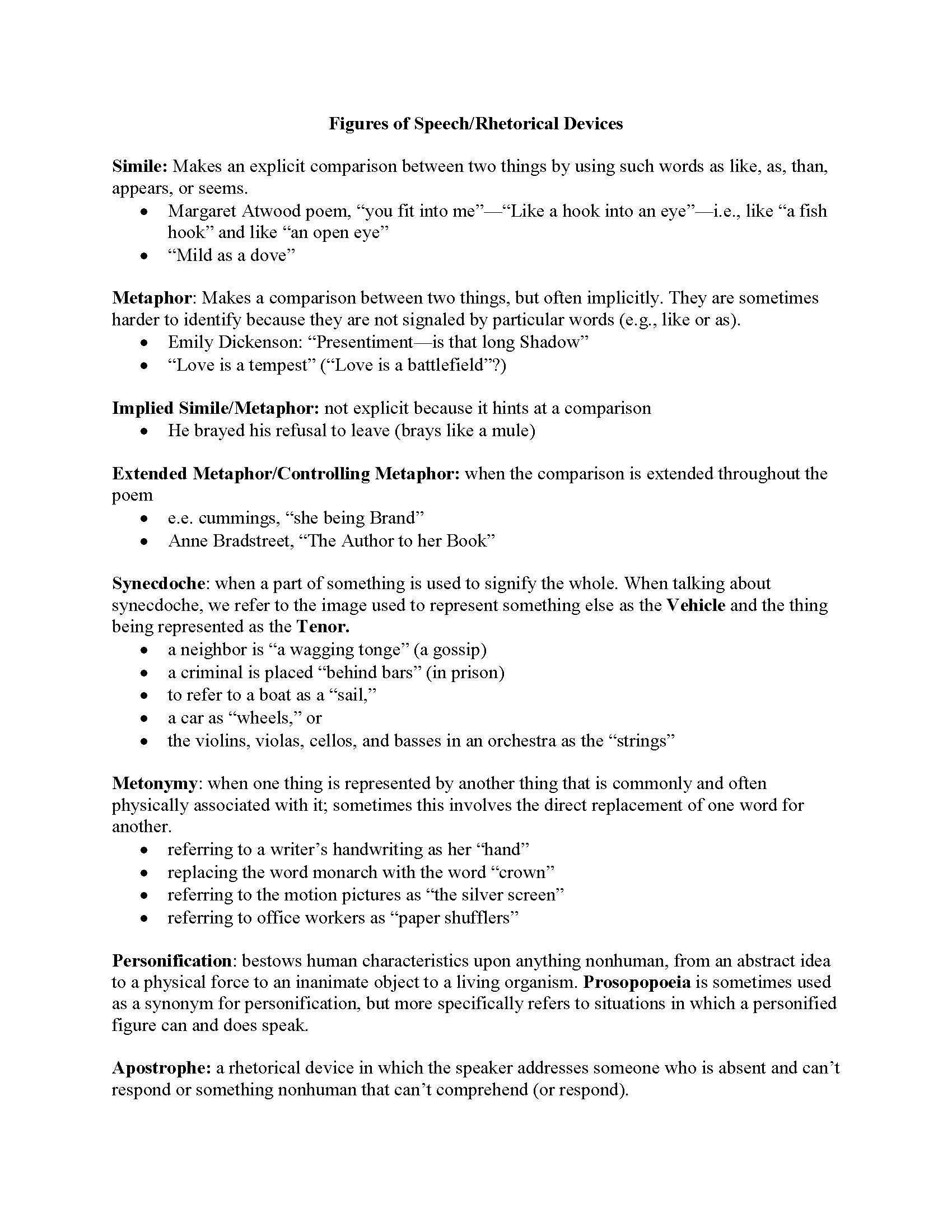 British Literature I