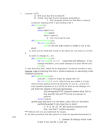 Intro to Computer Science: (1/27)