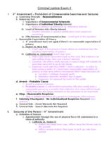 Exam 2 Study Guide