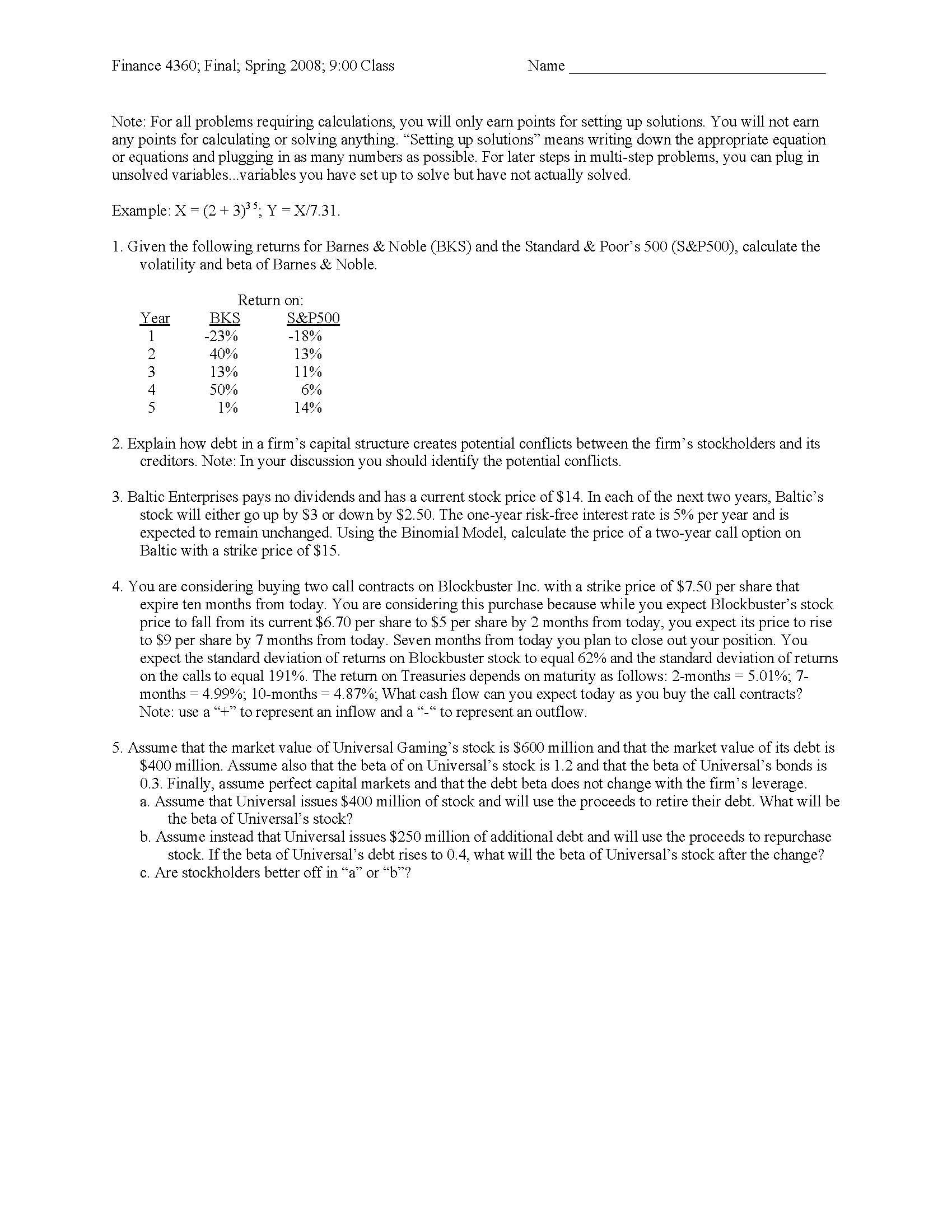 Corporate Financial Management