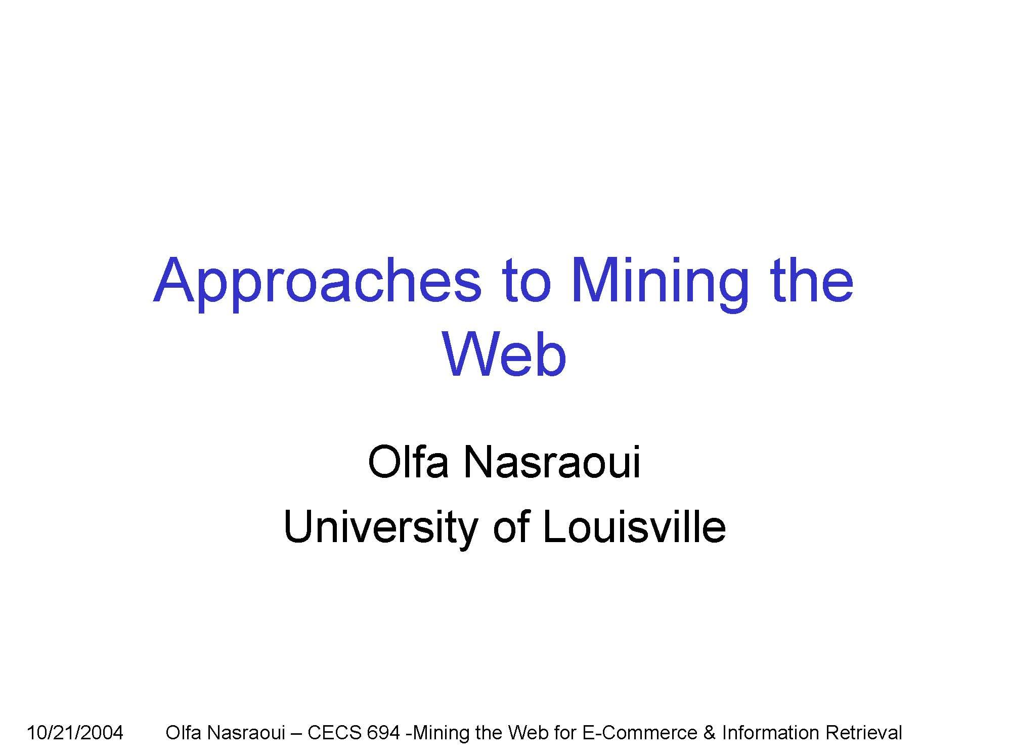 BIOINFORMATICS JOURNAL CLUB