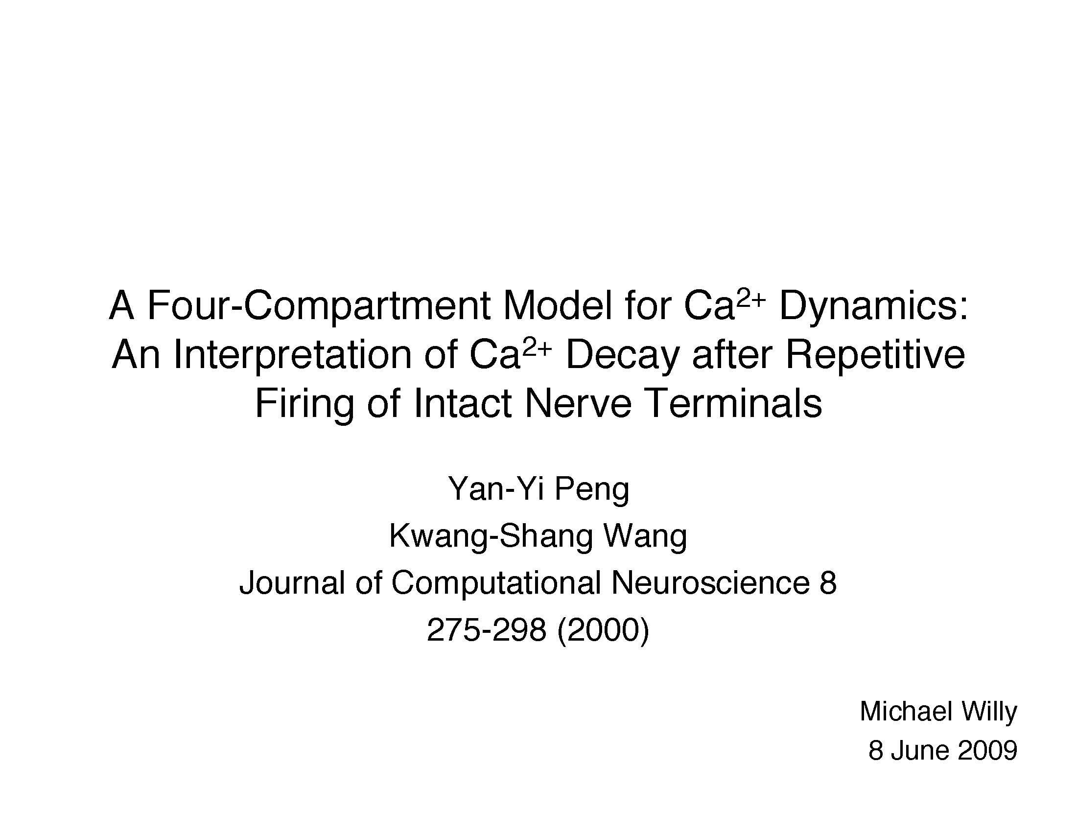 MathematicalNeuroscience