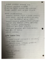 Weekly Notes 9/21-9/30