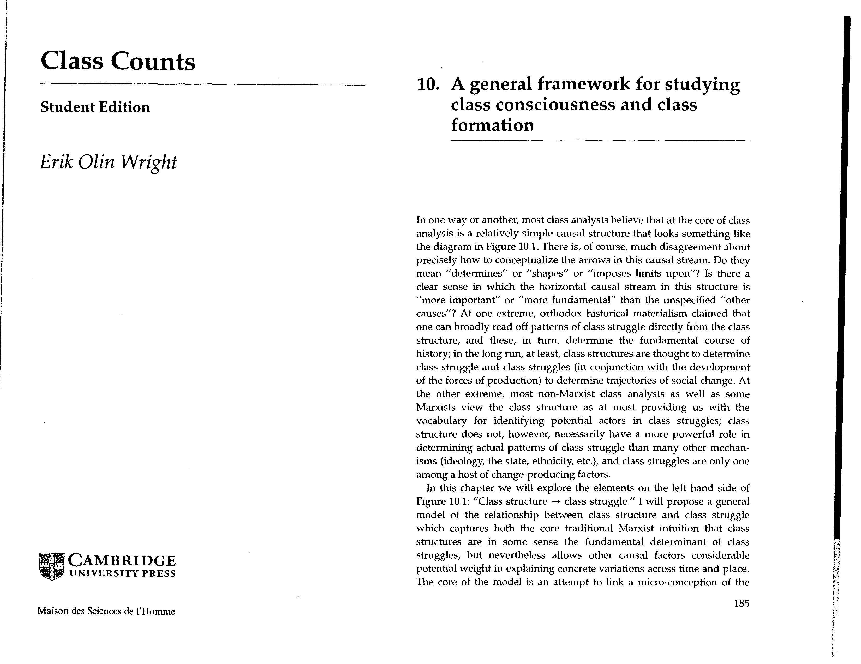 Class, State and Ideology an Introduction to Marxist Social Science