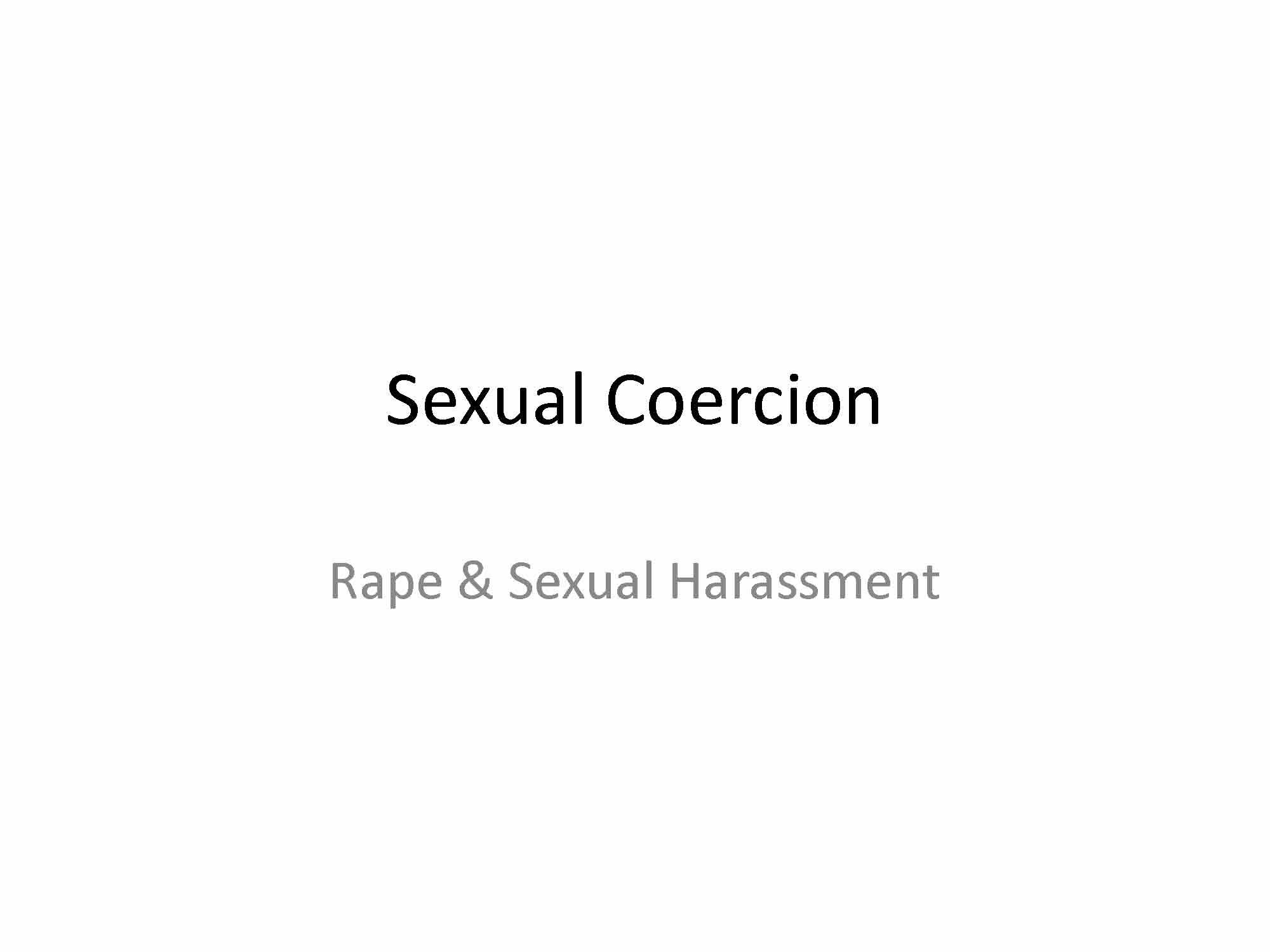 Psyc. of Human Sexuality