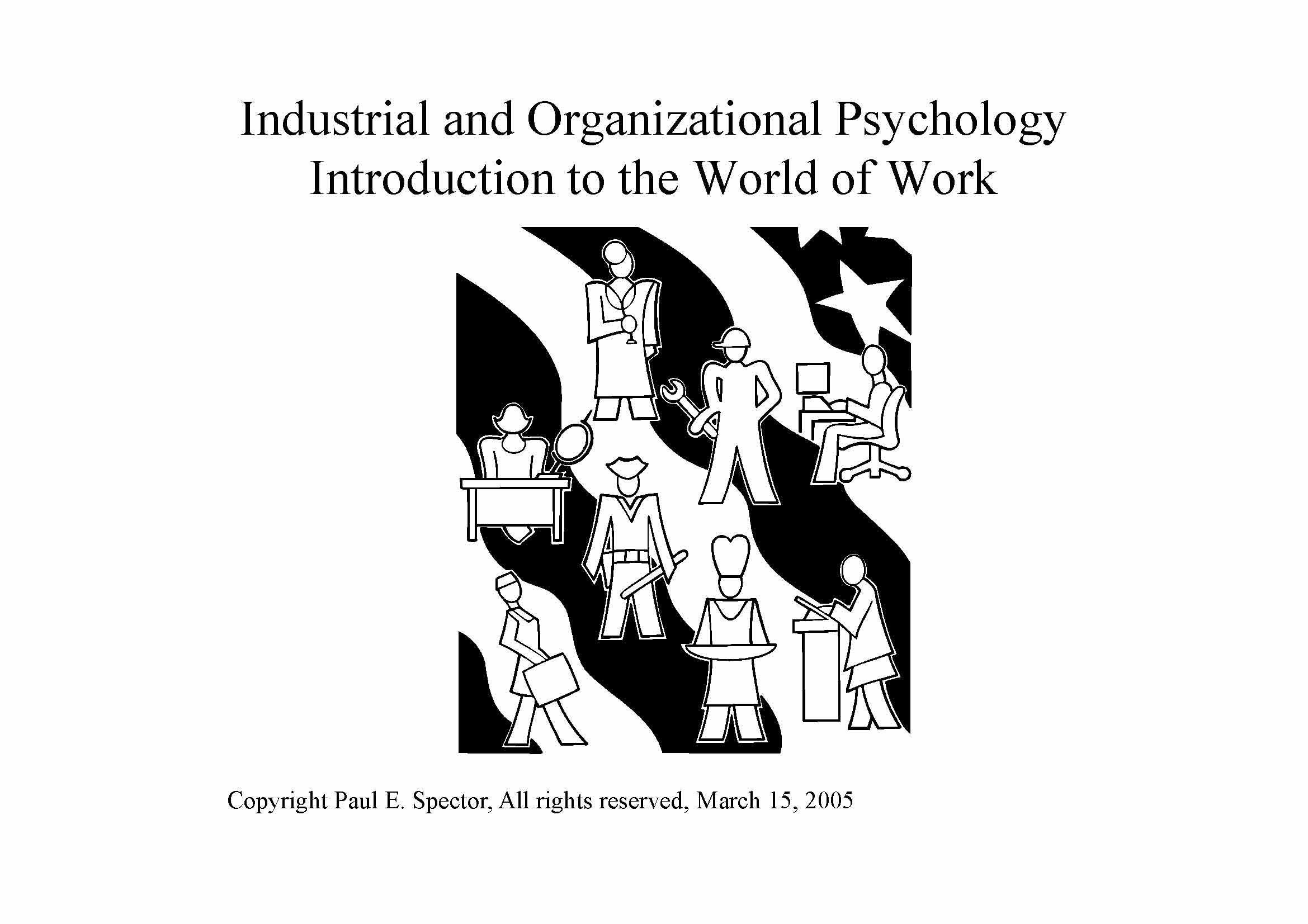 Introduction to Industrial and Organizational Psychology