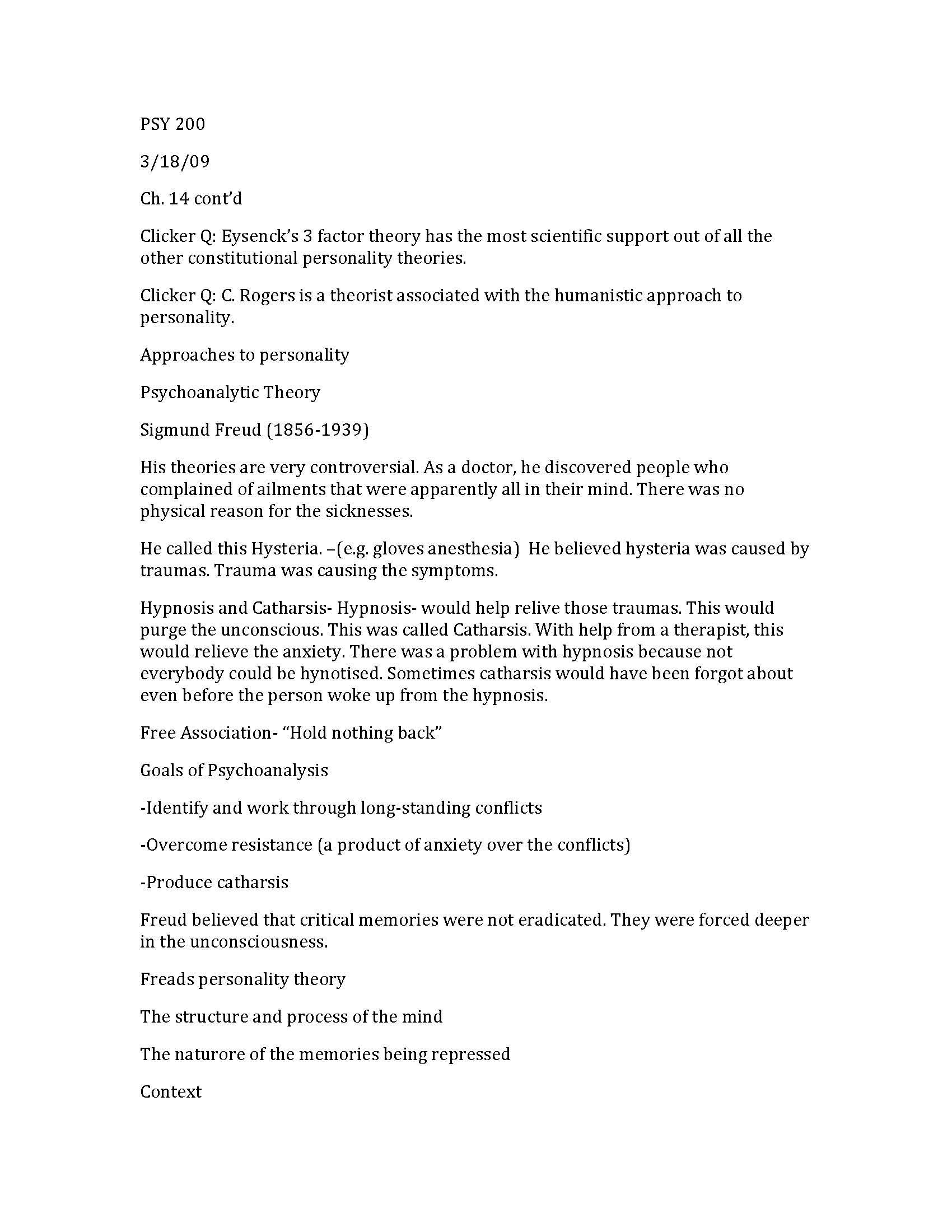 Introduction to Psychology