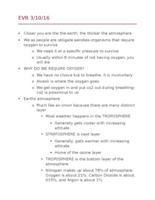 Intro to Environmental Science 3/10/16
