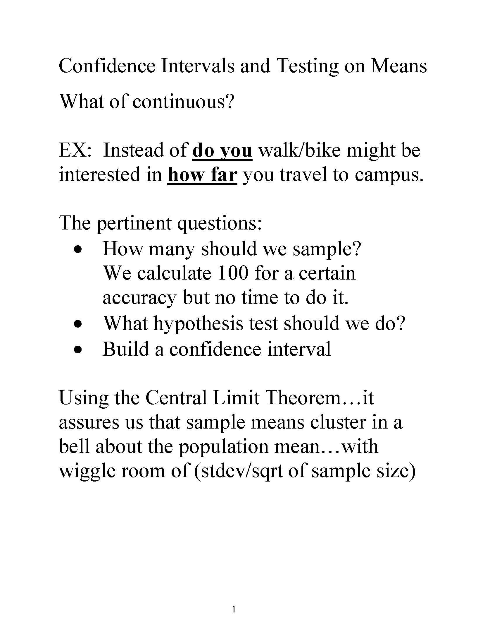 ELEMENTARY STATISTICS