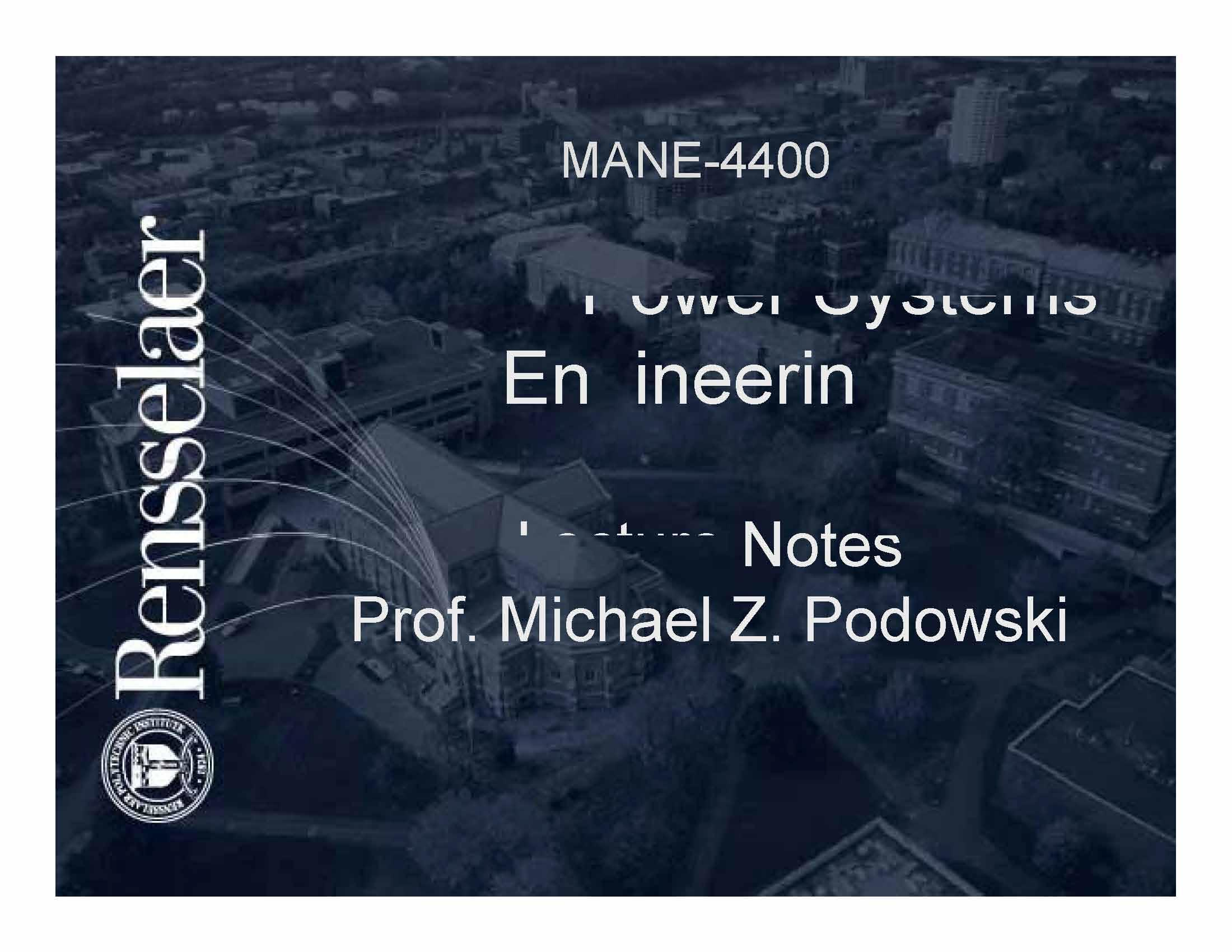 NUCLEAR POWER SYST ENGR