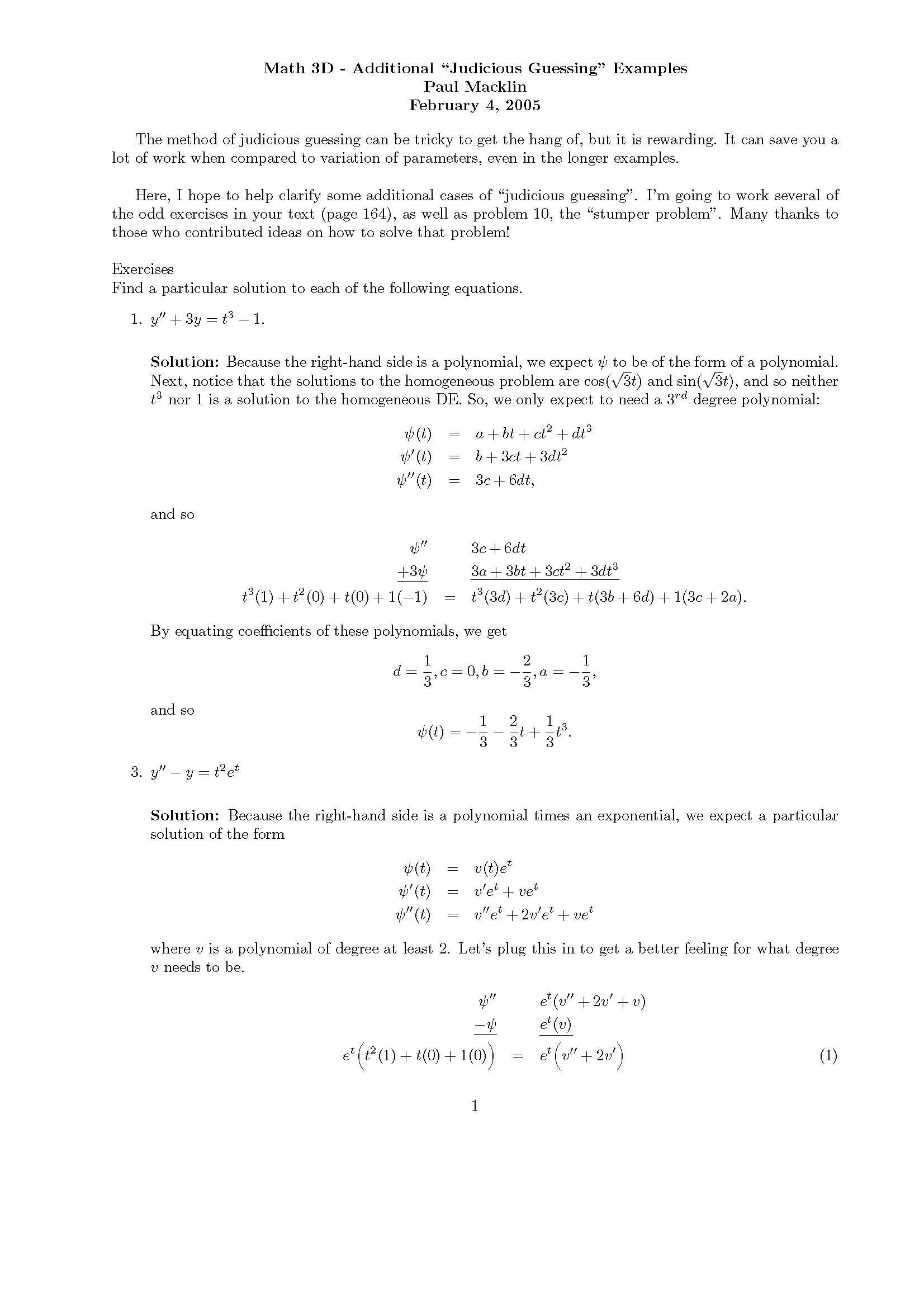 ELEM DIFF EQUATIONS