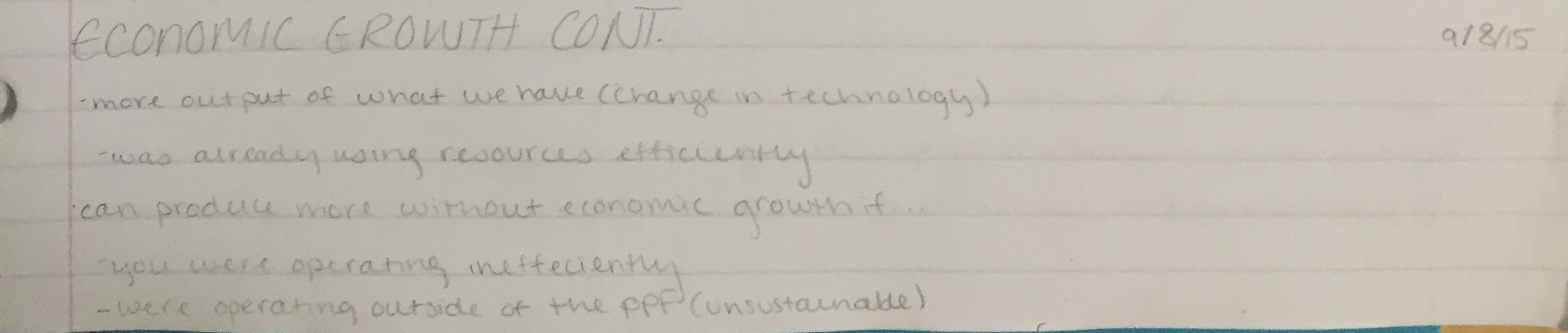 Week 3 Lecture Notes- Microeconomics