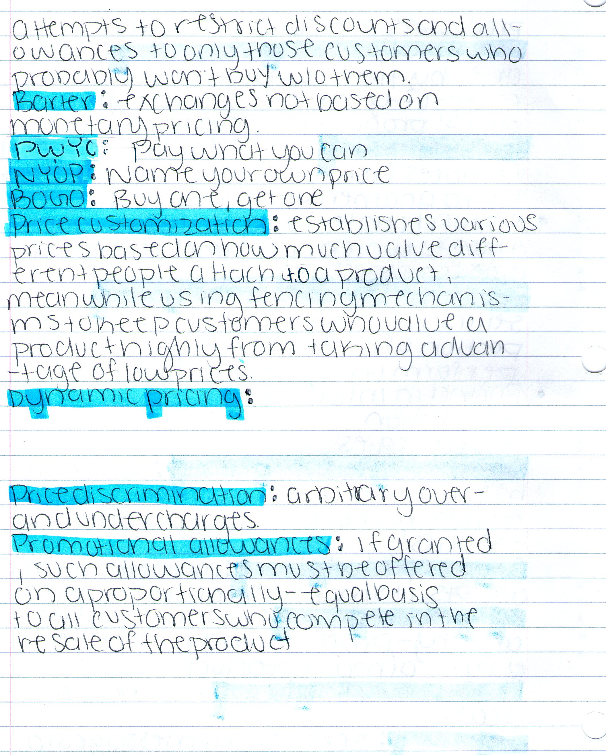 Topic-by-Topic Review for Exams... Principles/Survey of MKTG. ...