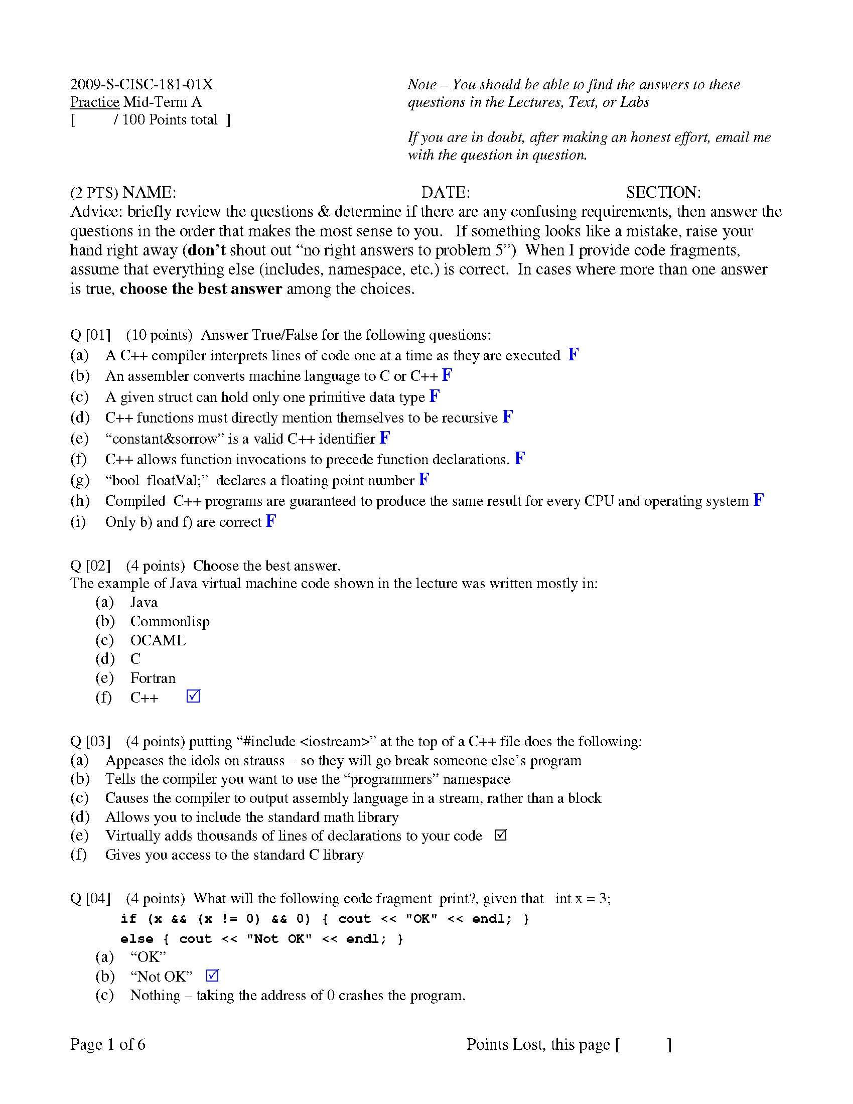 IntroductiontoComputerScienceII