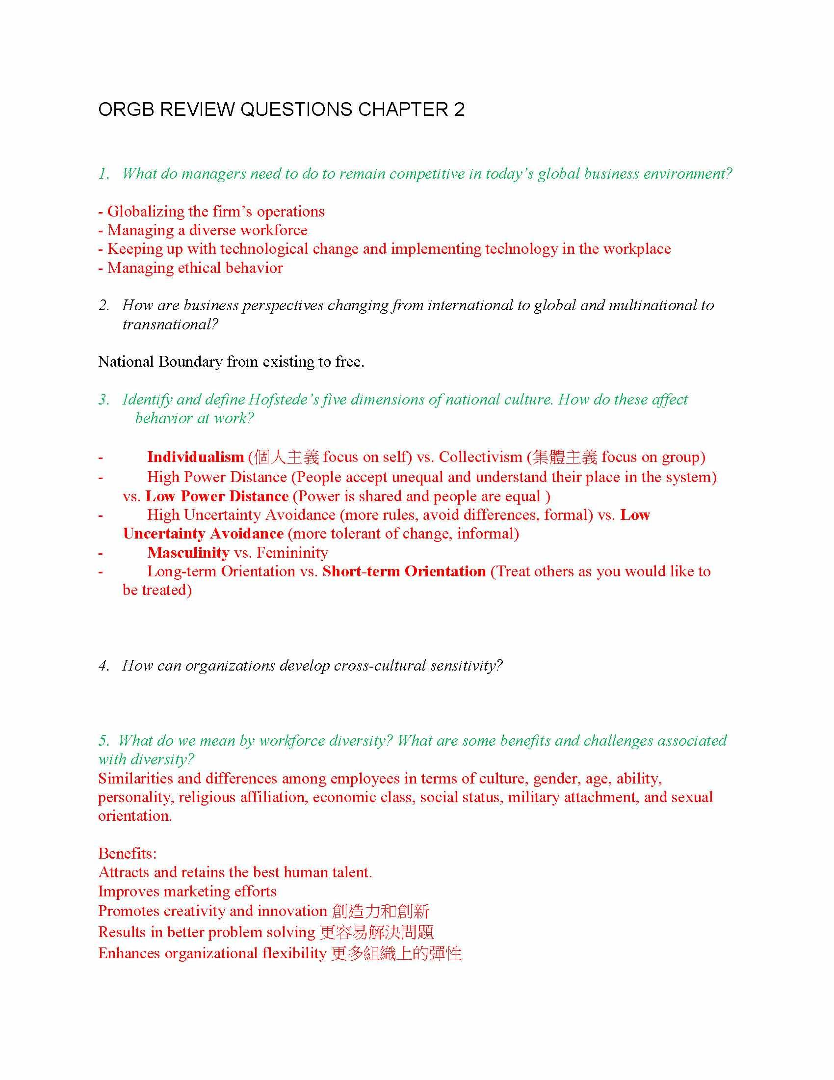 Organizational Behavior