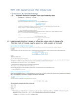 Exam 1 Study Guide 5.1-5.6 & FOT