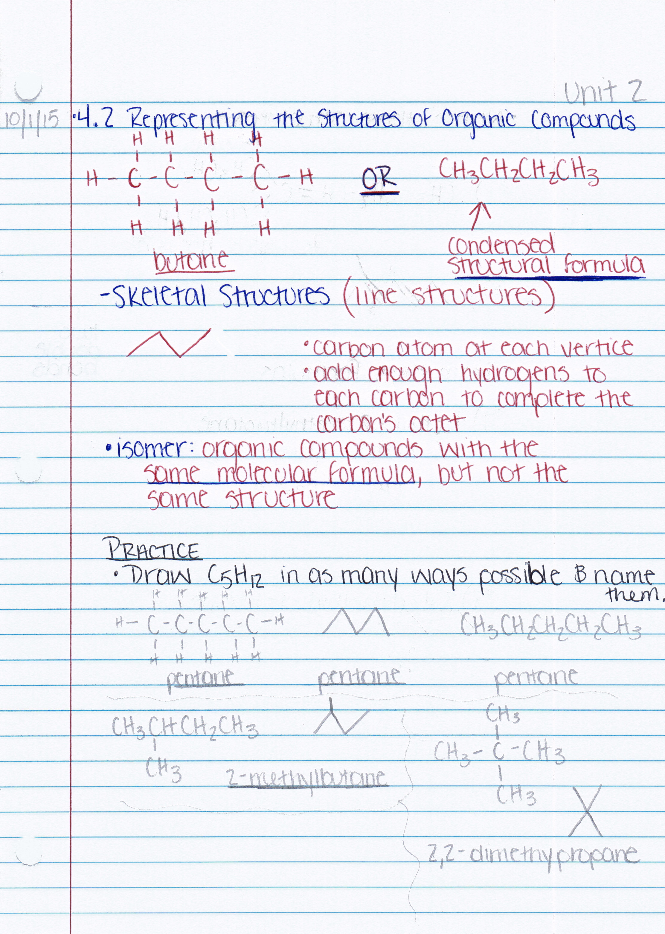Chapter 4: Organic Compounds