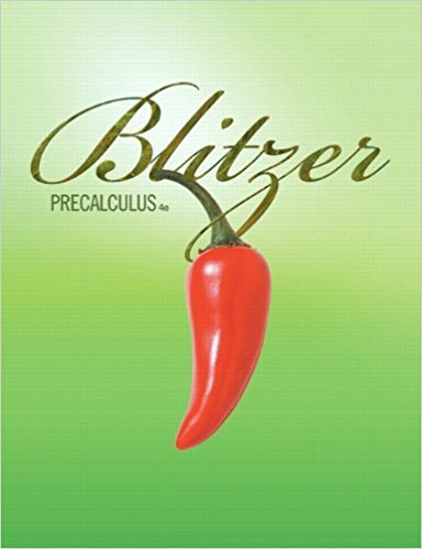 Precalculus | 4th Edition | ISBN: 9780321559845 | Authors: Robert F. Blitzer