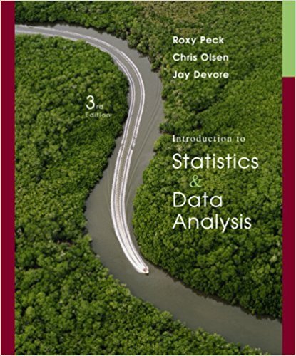 Introduction to Statistics and Data Analysis (with CengageNOW Printed Access Card) (Available Titles CengageNOW) | 3rd Edition | ISBN: 9780495118732 | Authors: Roxy Peck, Chris Olsen, Jay L. Devore