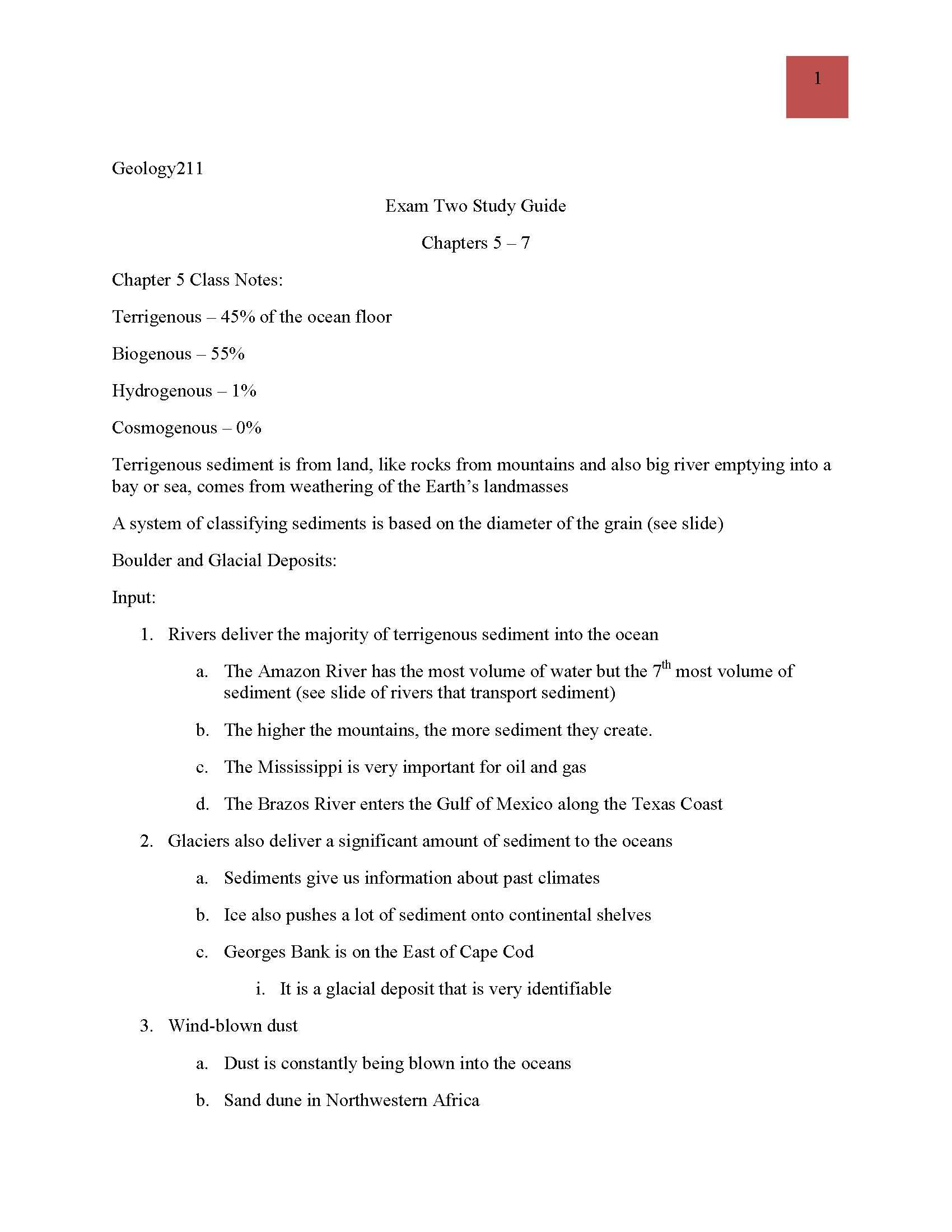 INTRO TO OCEANOGRAPHY [C3T1G3]