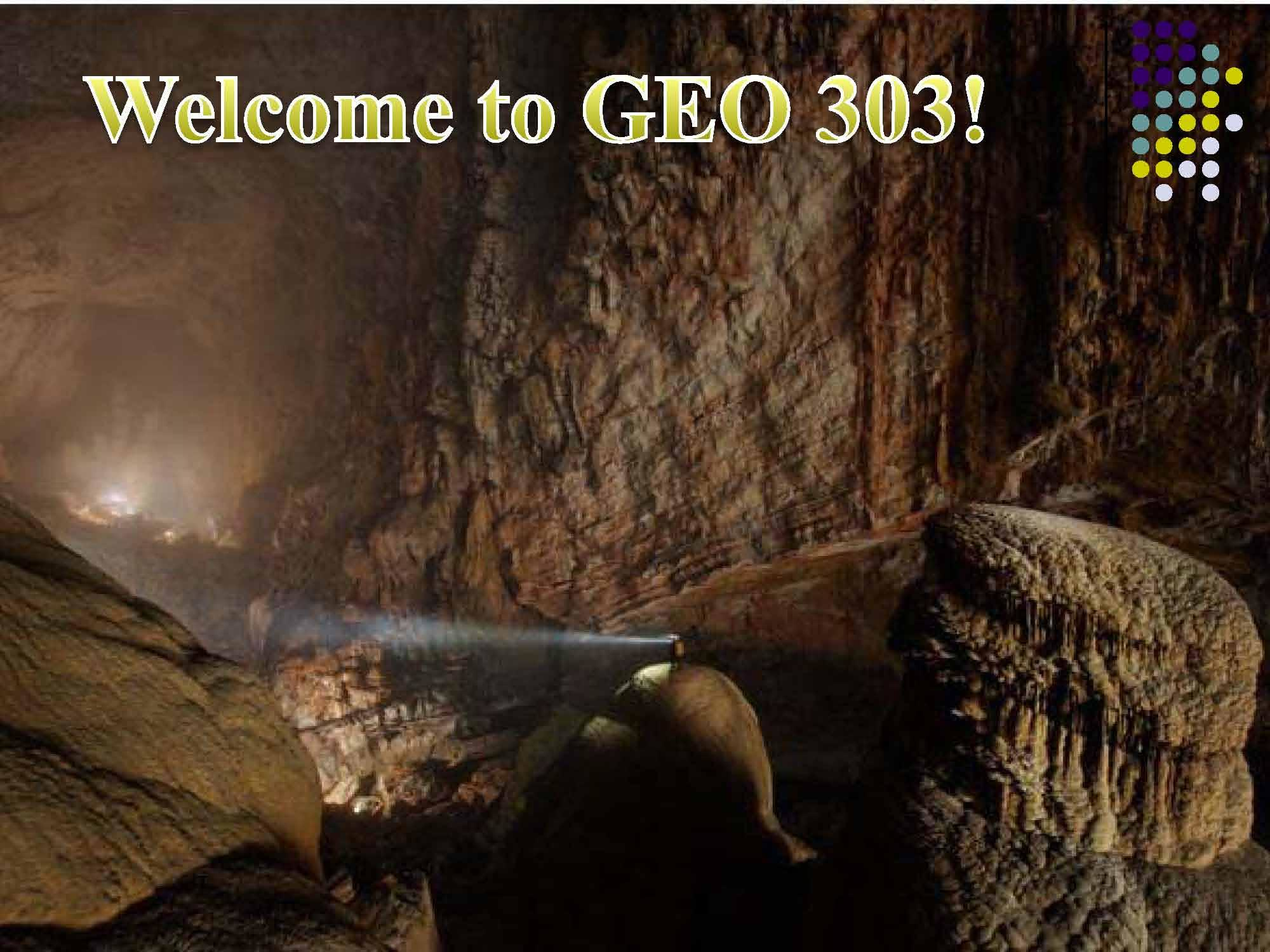 INTRODUCTION TO GEOLOGY