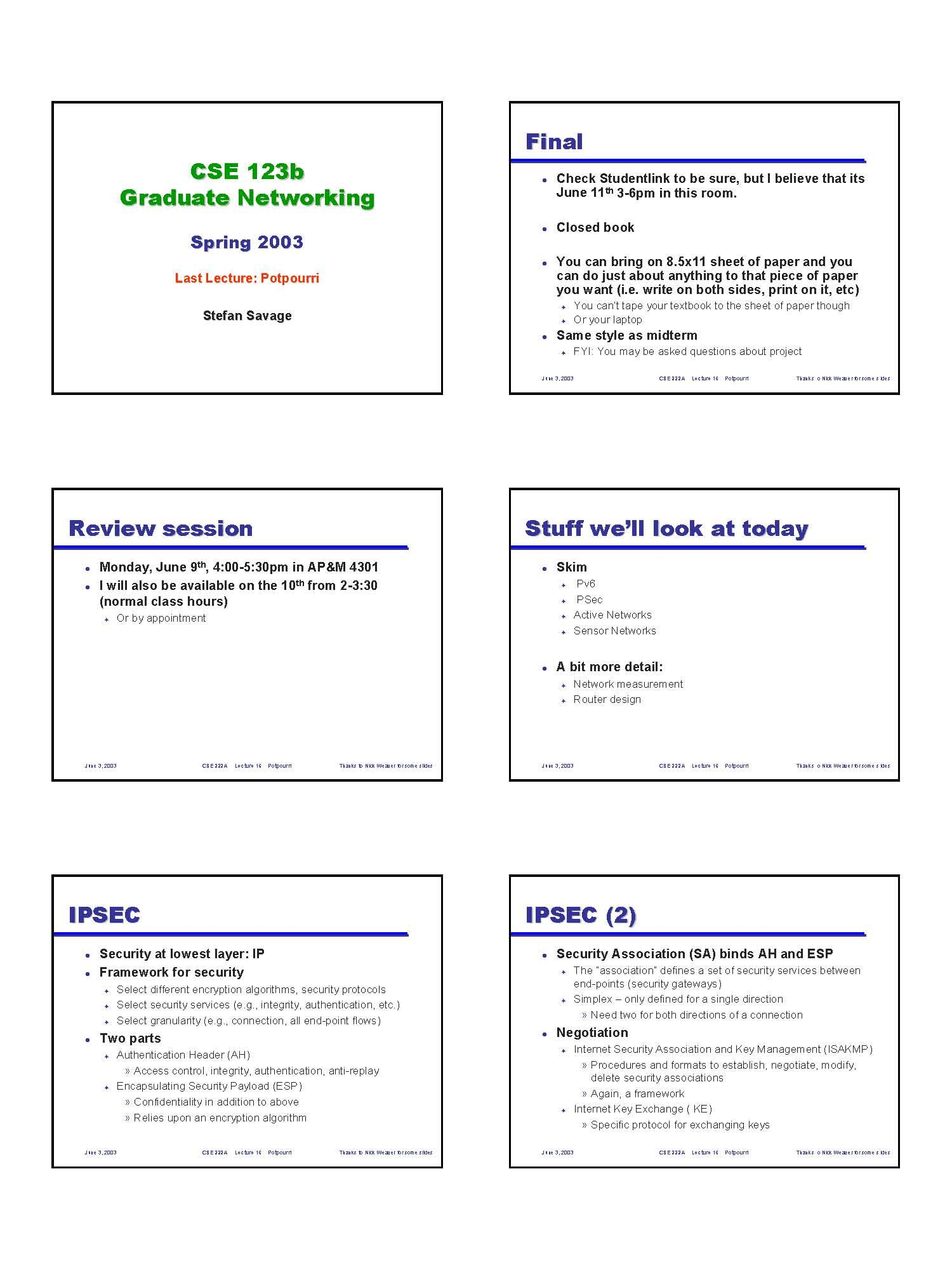 Computer Networks