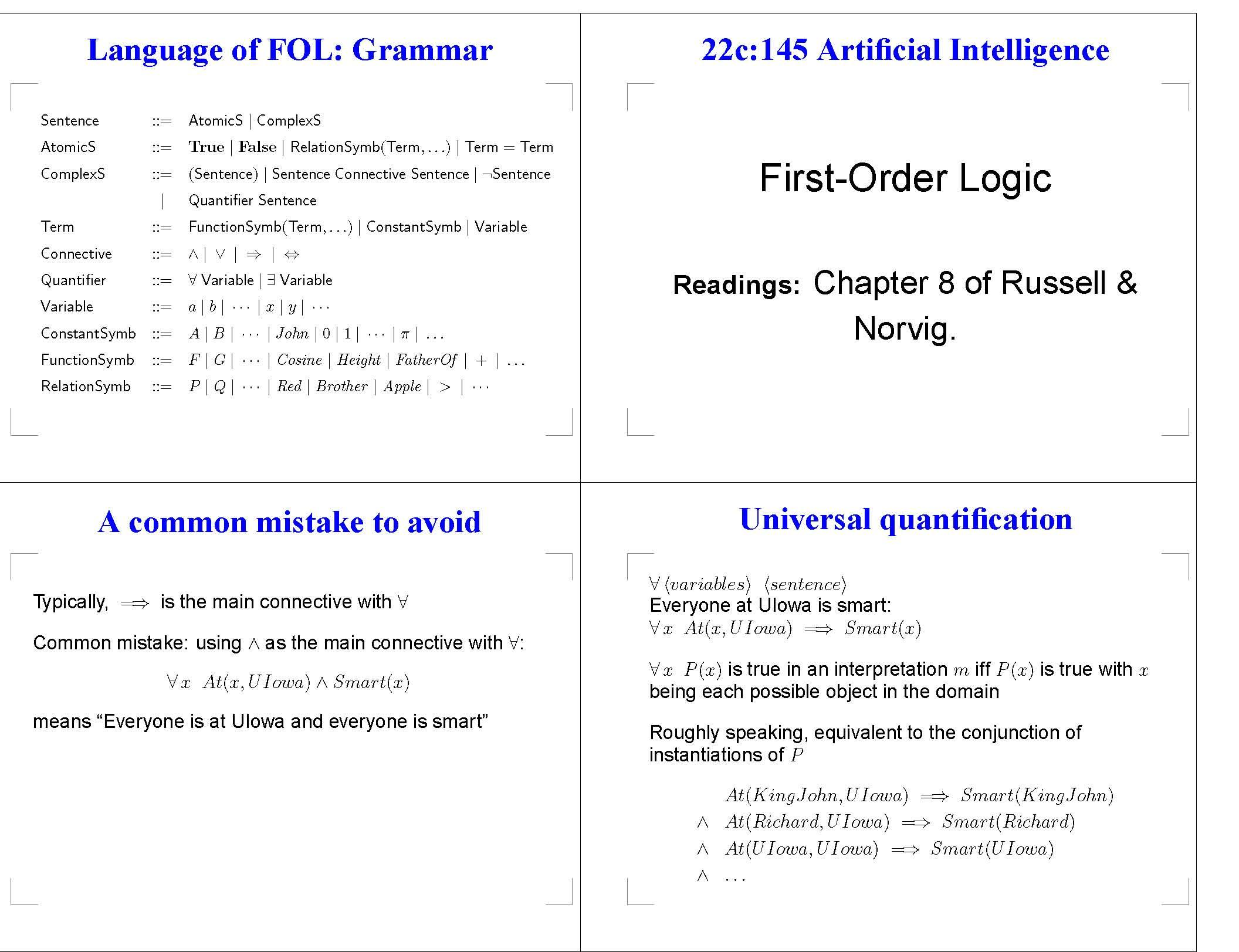 Artificial Intelligence