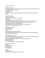 Principles of Assessment