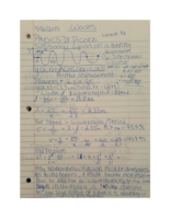 Week 3 Notes Physics 260