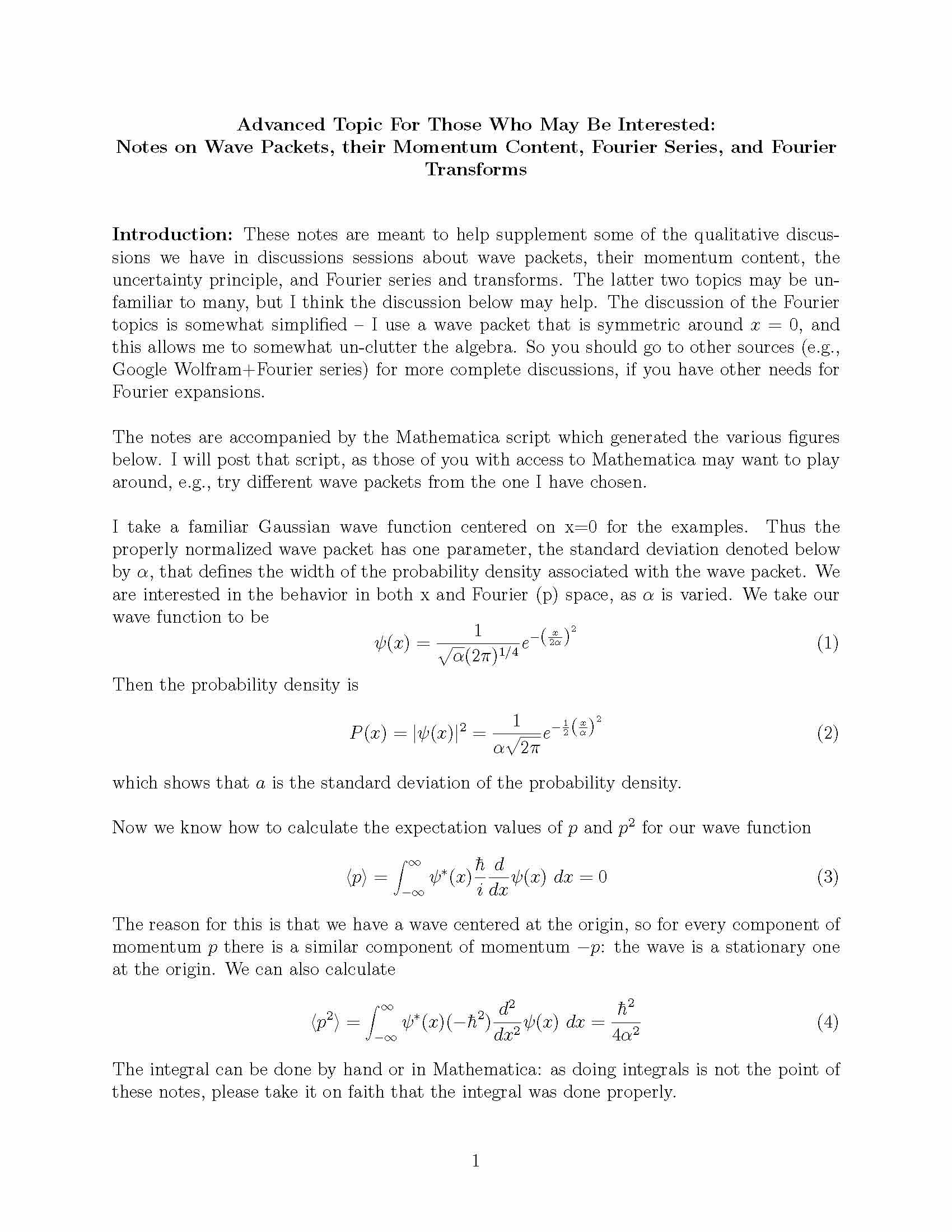 Quantum Mechanics