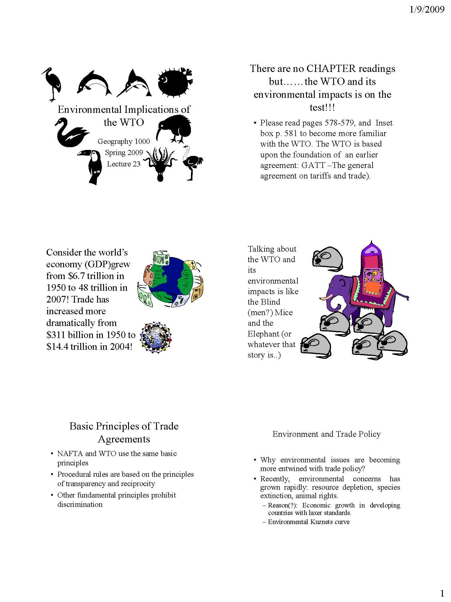 World Ecology Prblms
