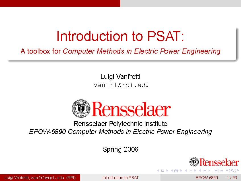 COMPUTER METHODS IN EPE