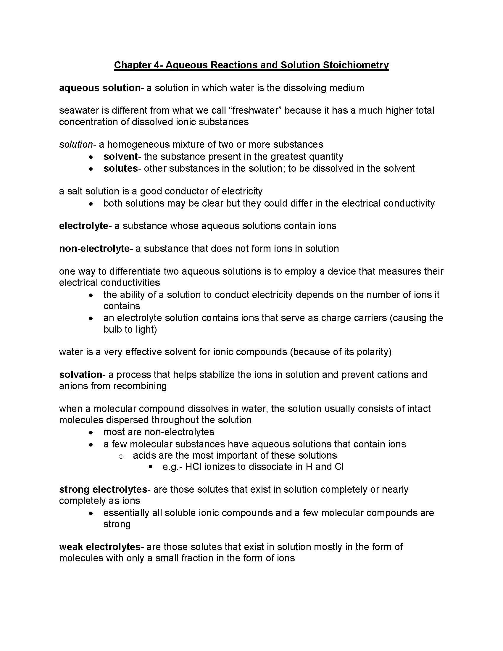 General Chemistry Lecture