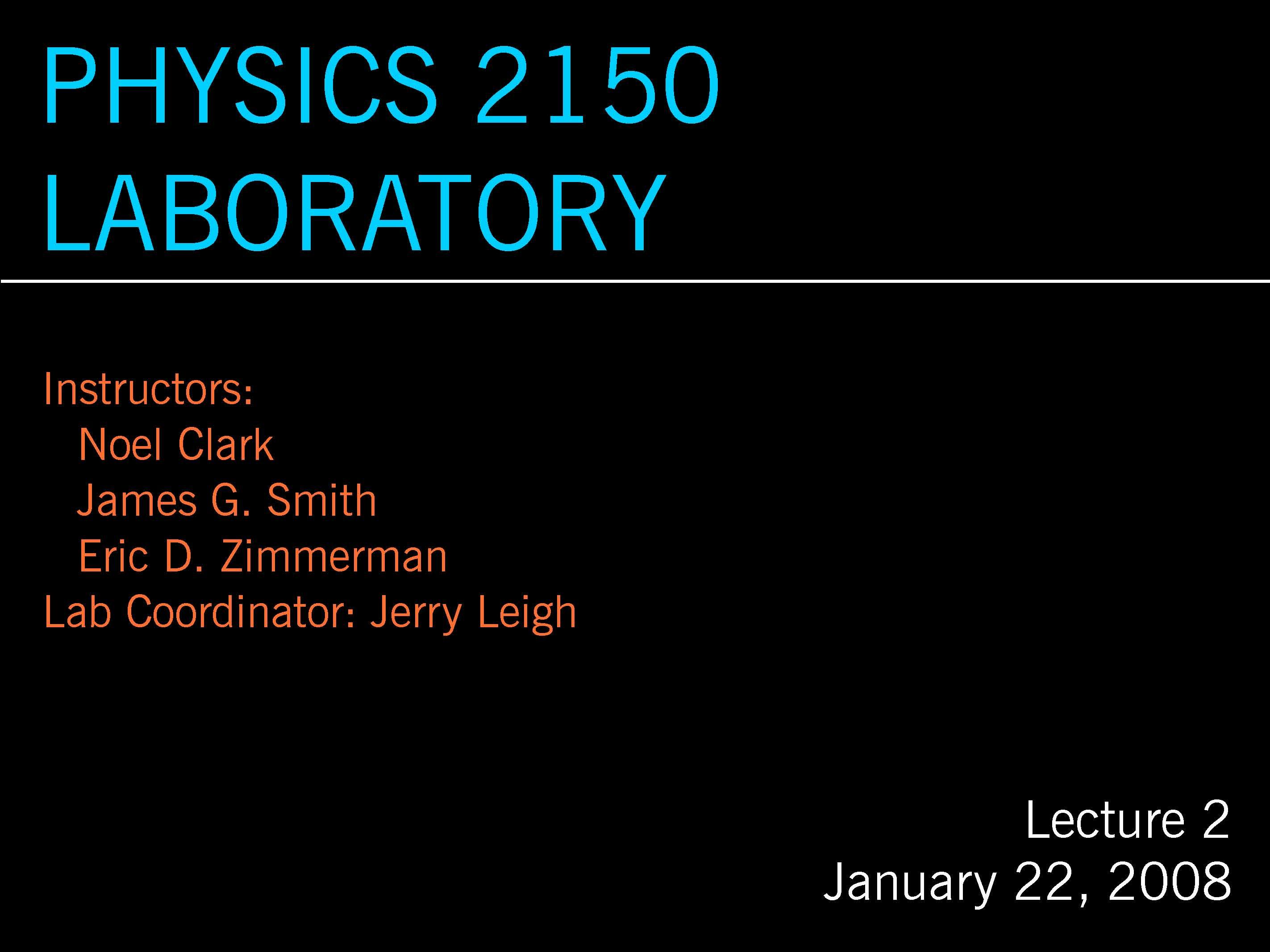 EXPERIMENTAL PHYSICS