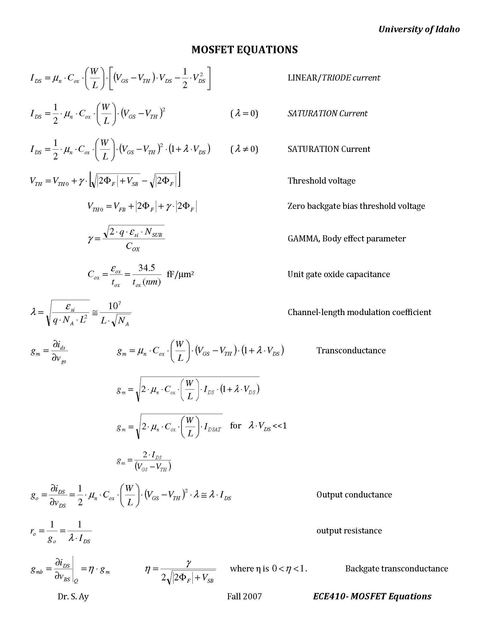 Advanced Electronics