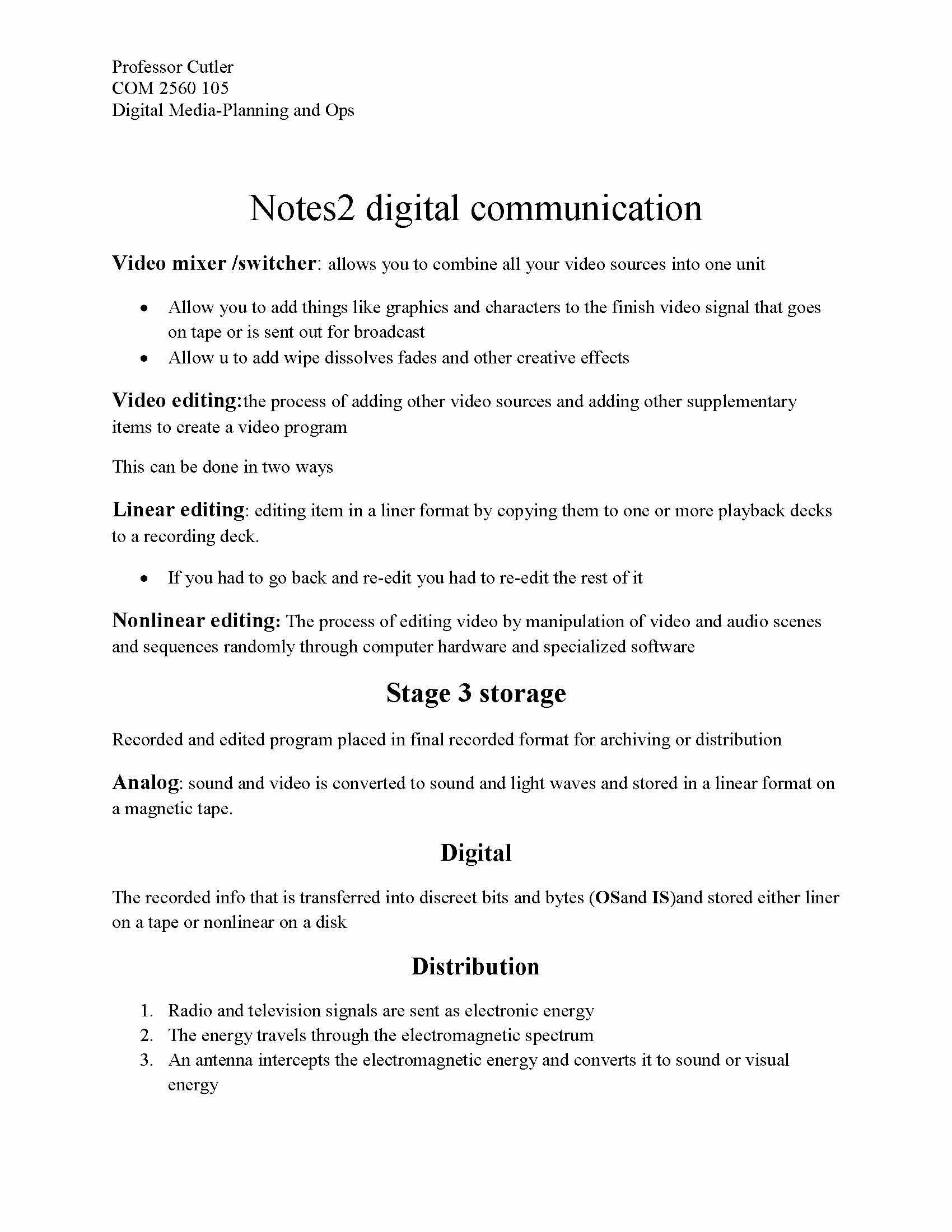 Digital Media