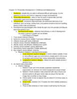 PSY260 Final Exam Study Guide