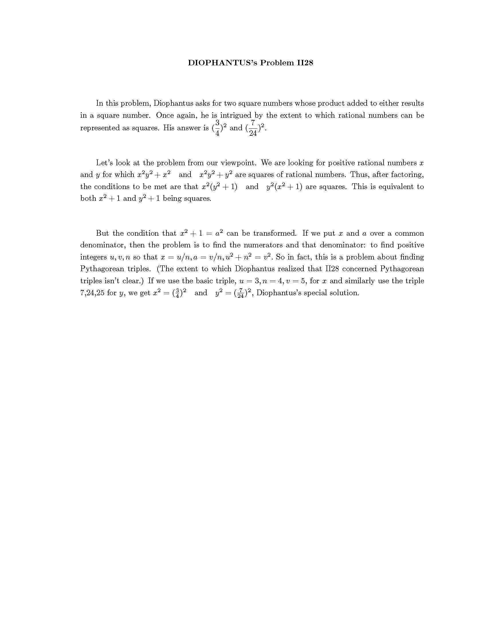 History of Mathematics