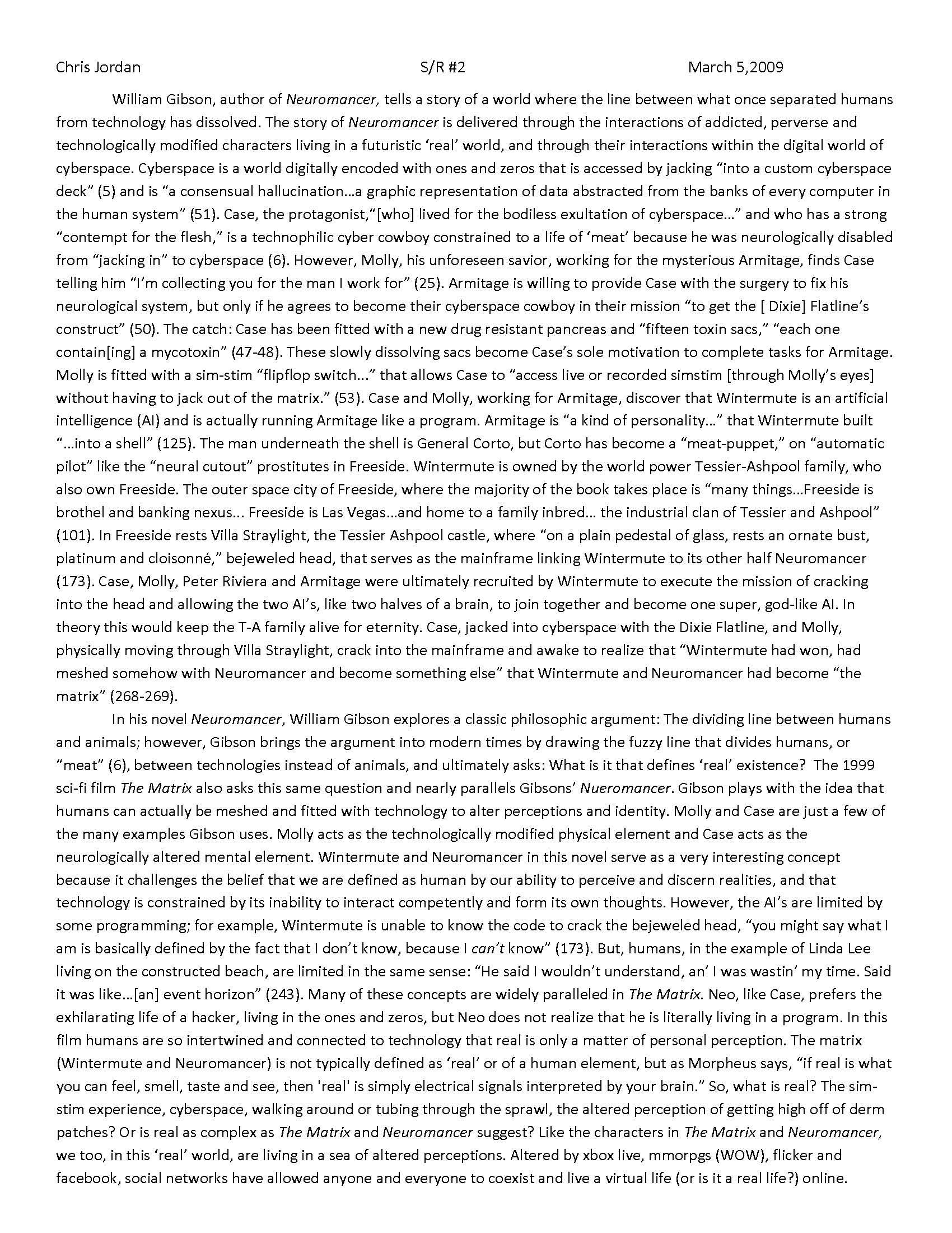 NETWORKED WRITING
