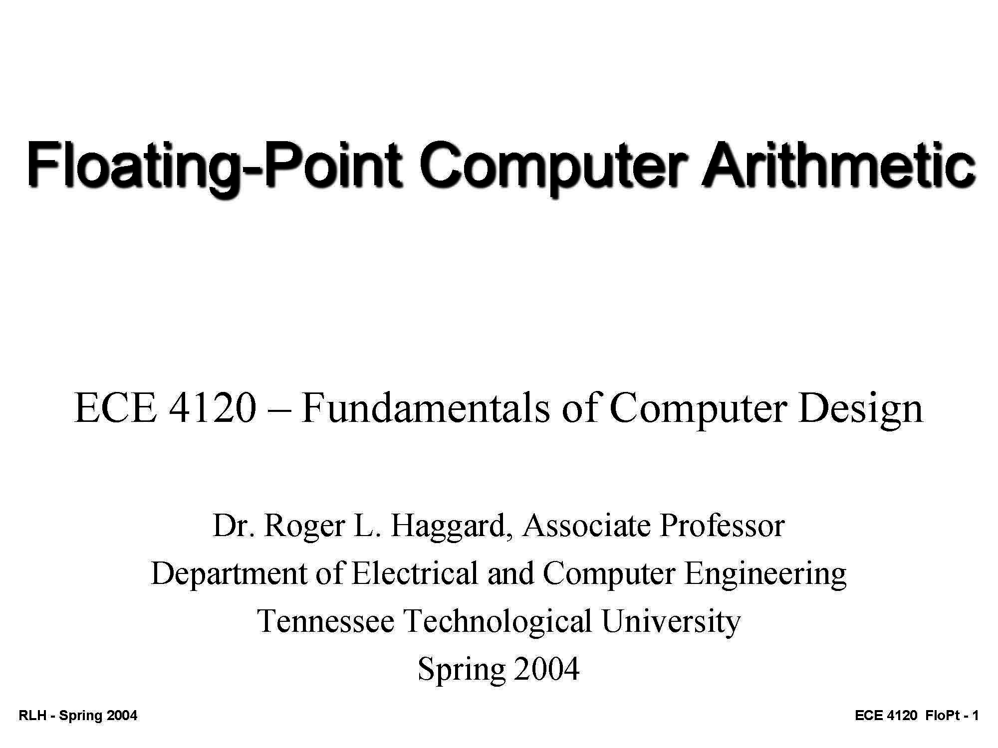FundamentalsComp Design