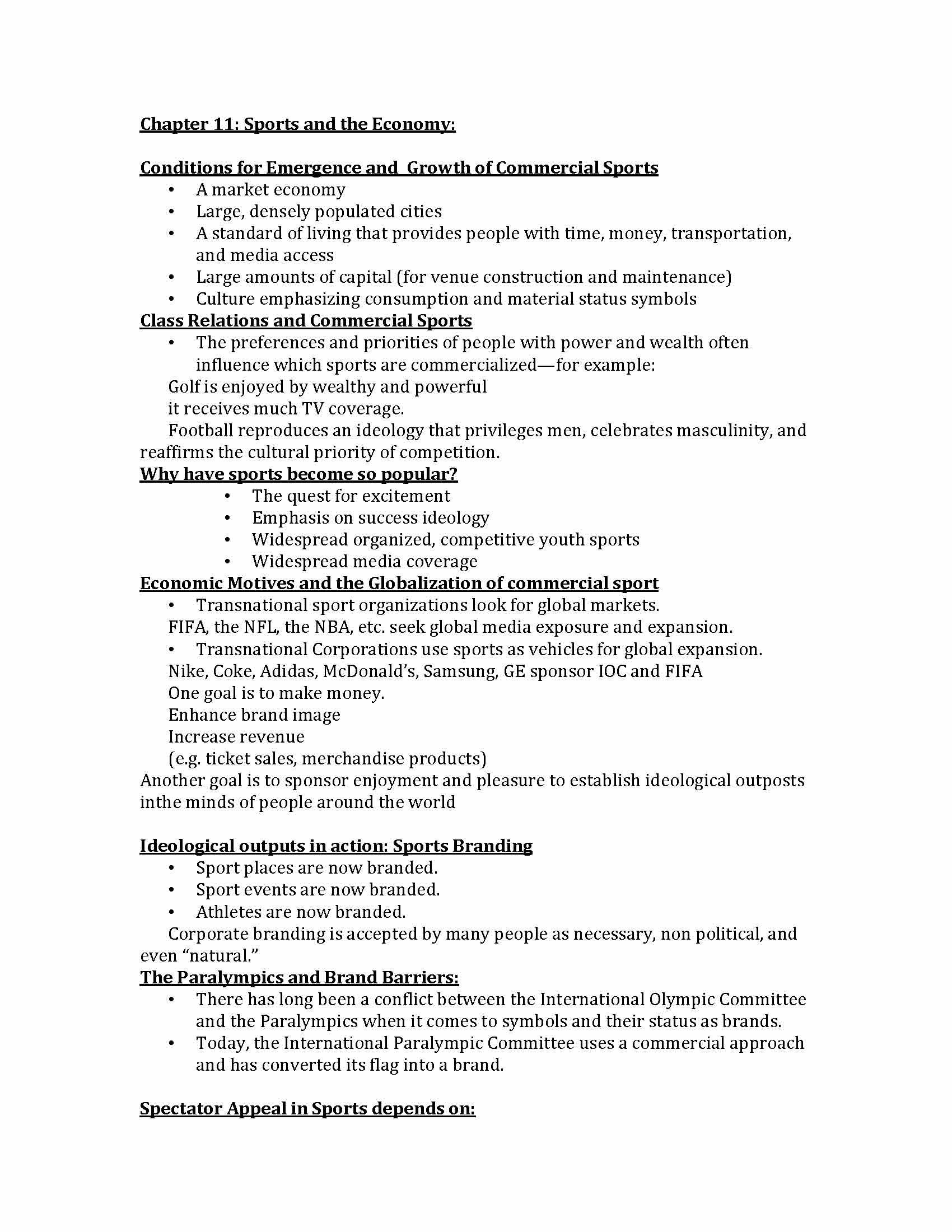 SOC ASPECTS SPORT