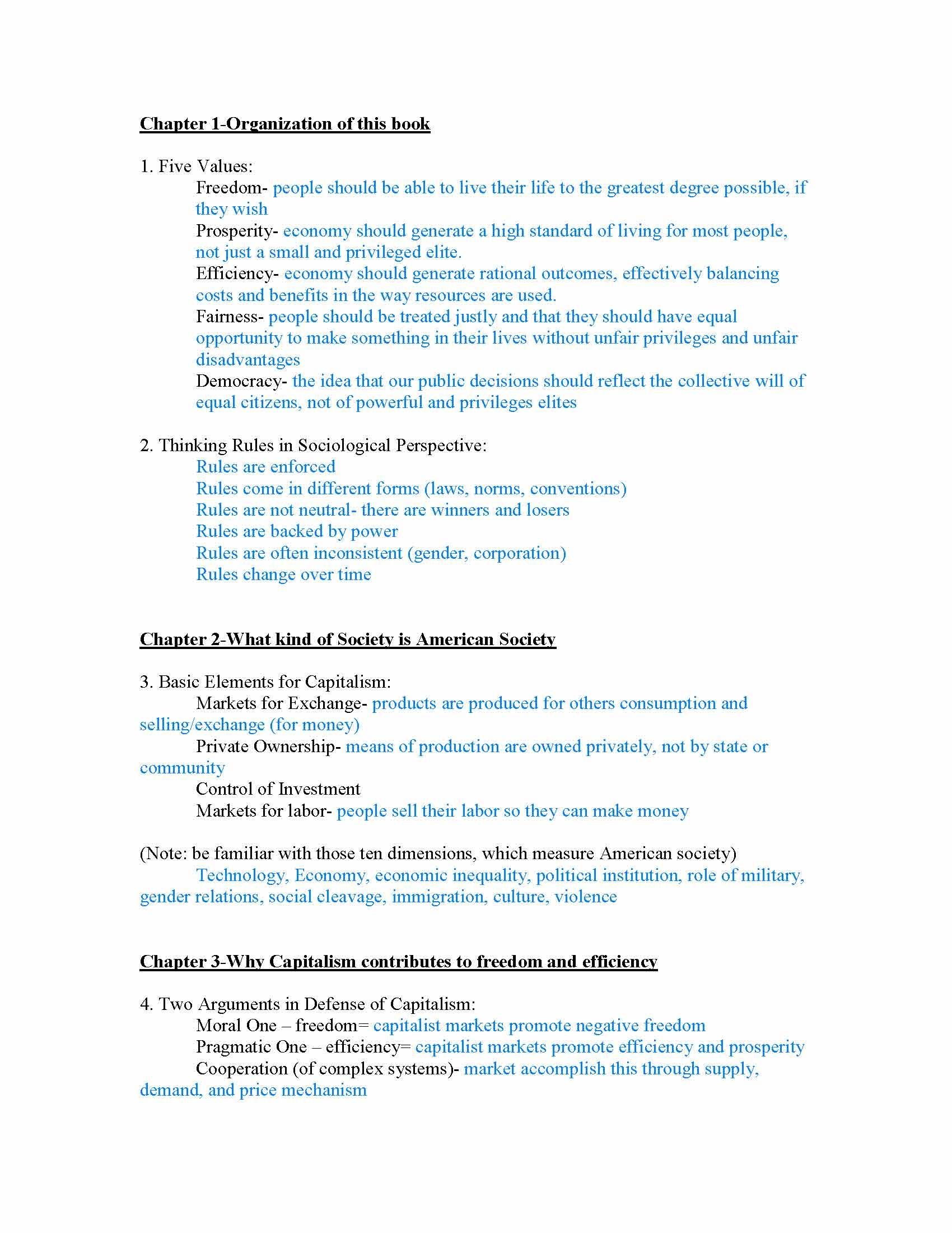 Contemporary American Society