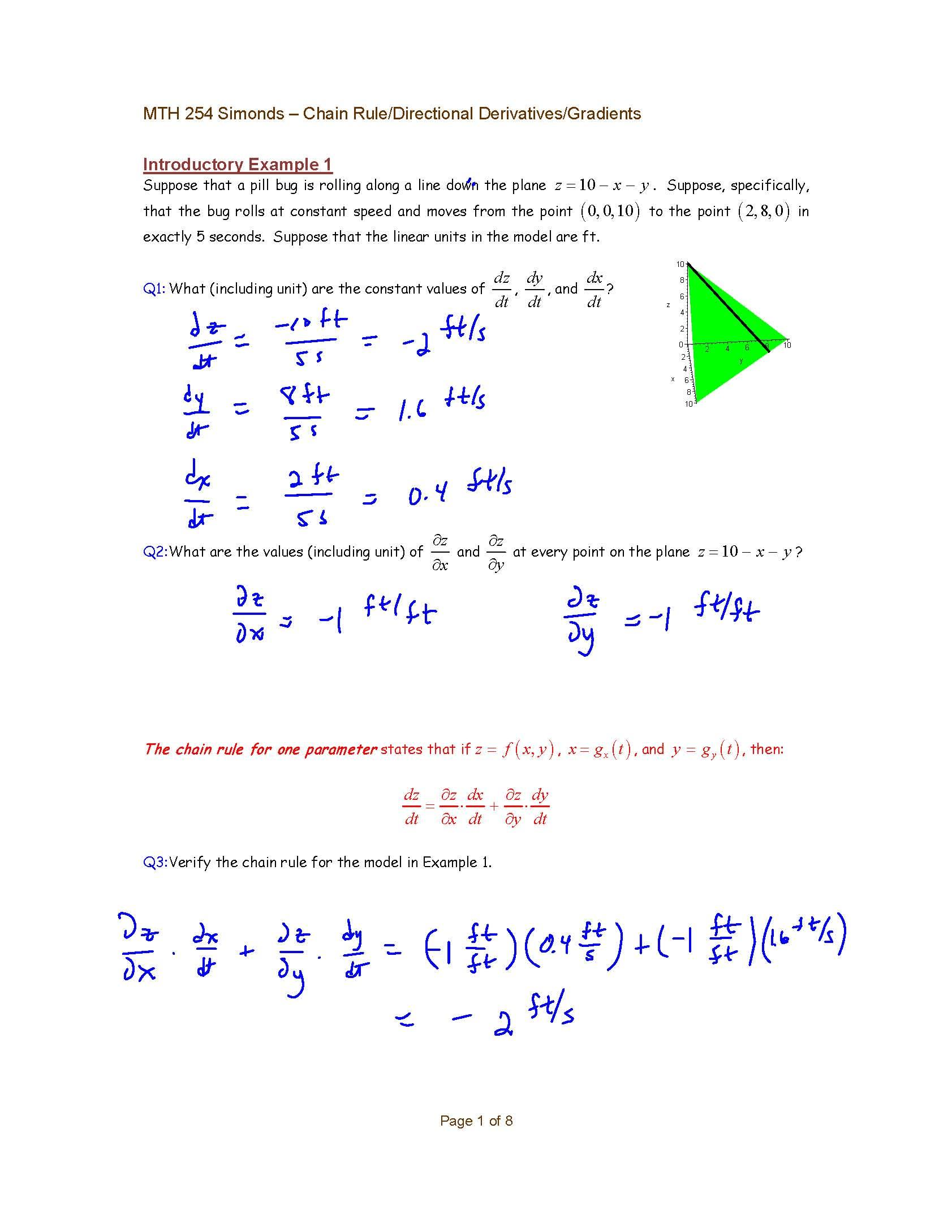 Vector Calculus I